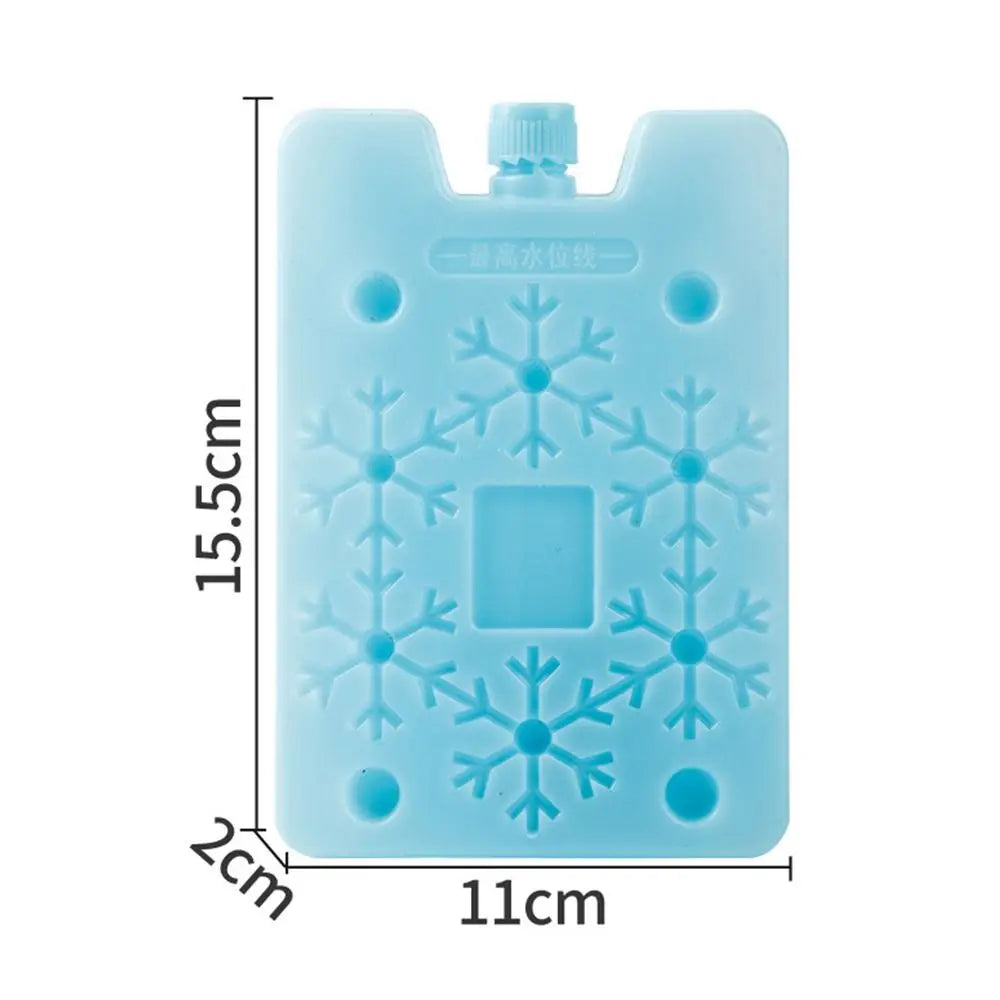 1/2/3PCS Reusable Ice Box New Keep Fresh Refrigeration Refrigerated Shipping Cooling Box PE Picnic Cooler Box