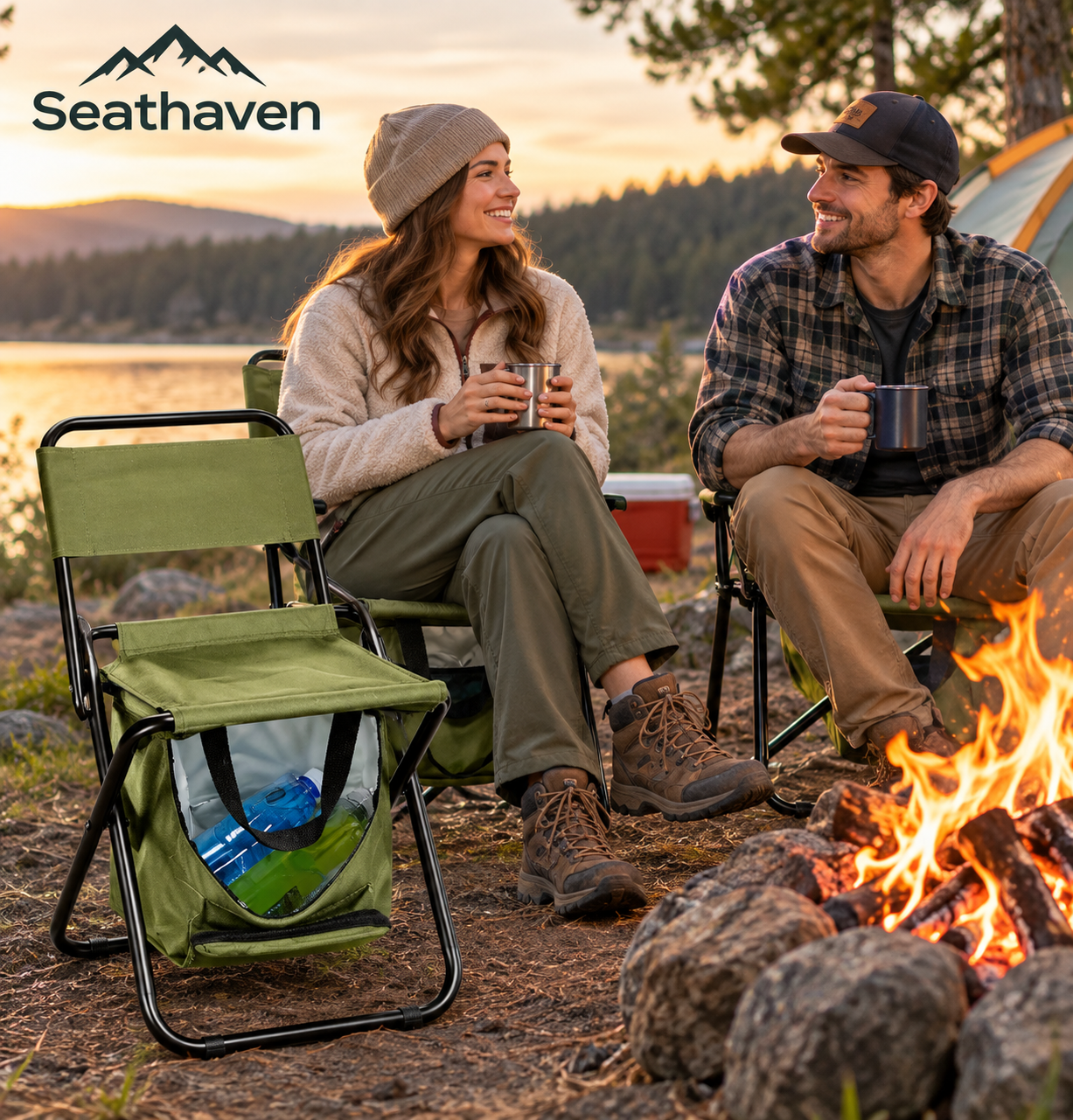 SEATHAVEN Cooler Storage Stool